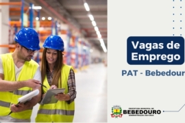 PAT de Bebedouro informa novas vagas de emprego – 19/04