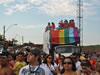 Participação – Bom público prestigia a 4ª Parada da Diversidade.