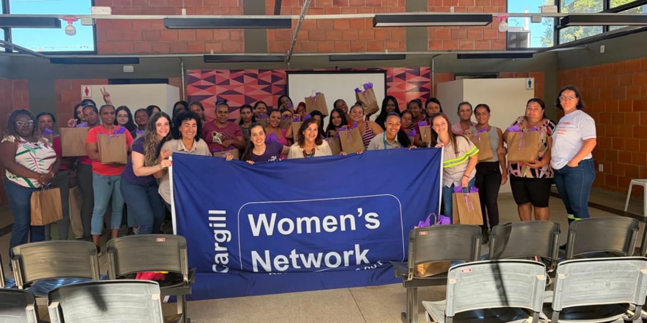 CRAM e Cargill promovem ação do Agosto Lilás voltada ao empoderamento feminino