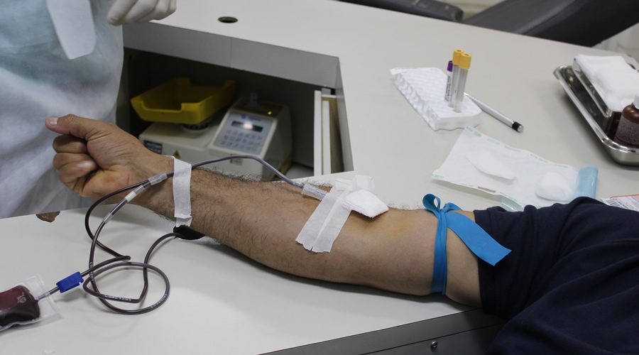Hemocentro de Bebedouro coleta 34 bolsas de sangue durante doação noturna