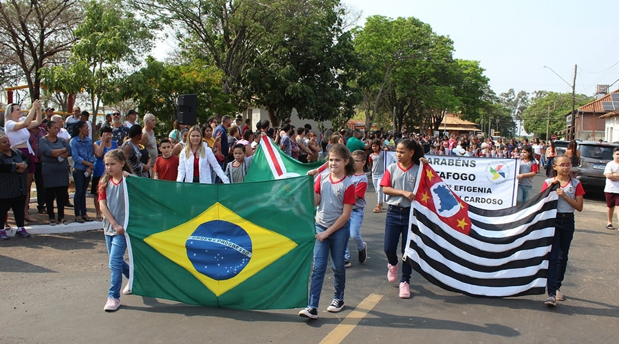 Botafogo comemora 114 anos com desfile cívico e bolo