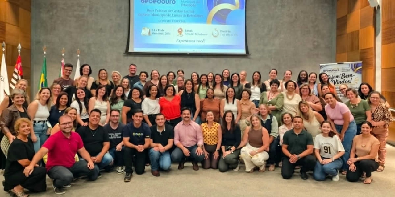 Bebedouro reconhece “Boas Práticas de Gestão Escolar” e fortalece ações de alfabetização na Rede Municipal de Ensino