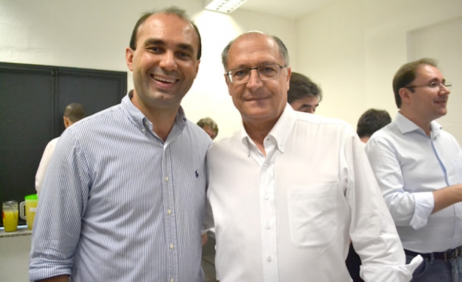 Fernando Galvão visita Alckmin na região
