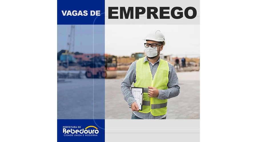 PAT de Bebedouro informa novas vagas de emprego – 16/11