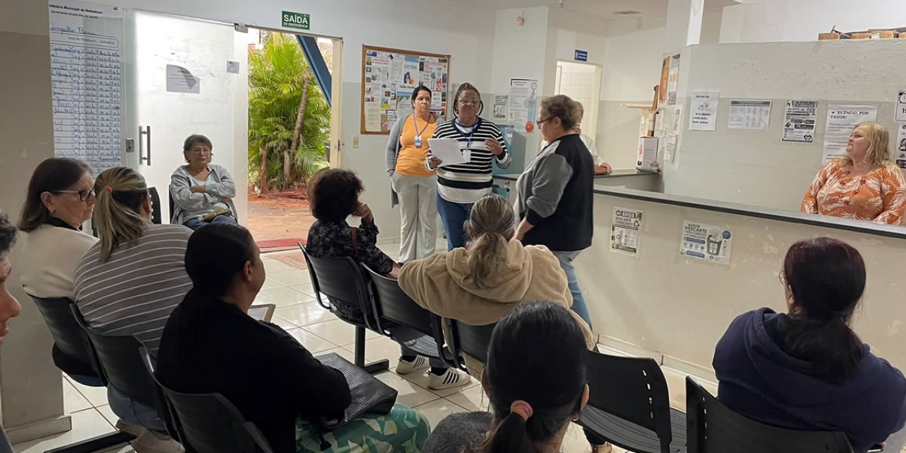 Agosto Azul: ESF Dr. José Caubi Campello Bessa promove palestra sobre saúde vascular