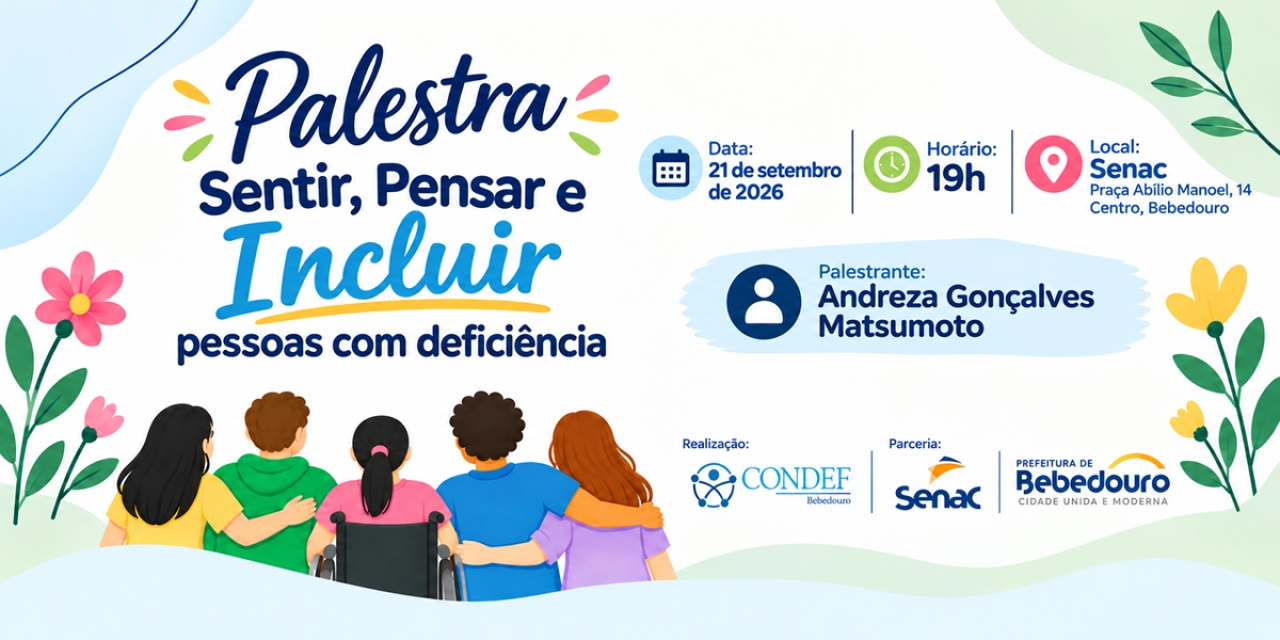 Senac Bebedouro promove encontro sobre inclusão e diversidade