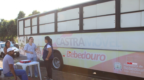 Castramóvel atenderá moradores do jardim Califórnia