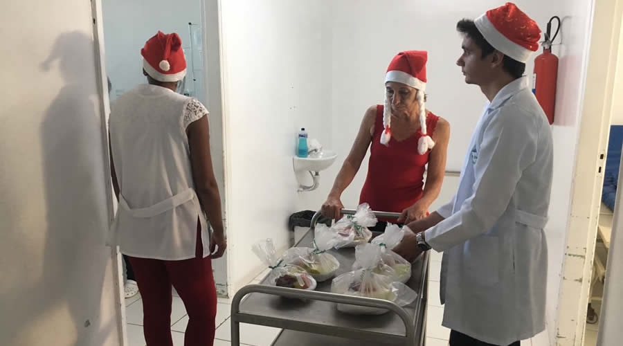 Hospital Júlia Pinto comemora o Natal