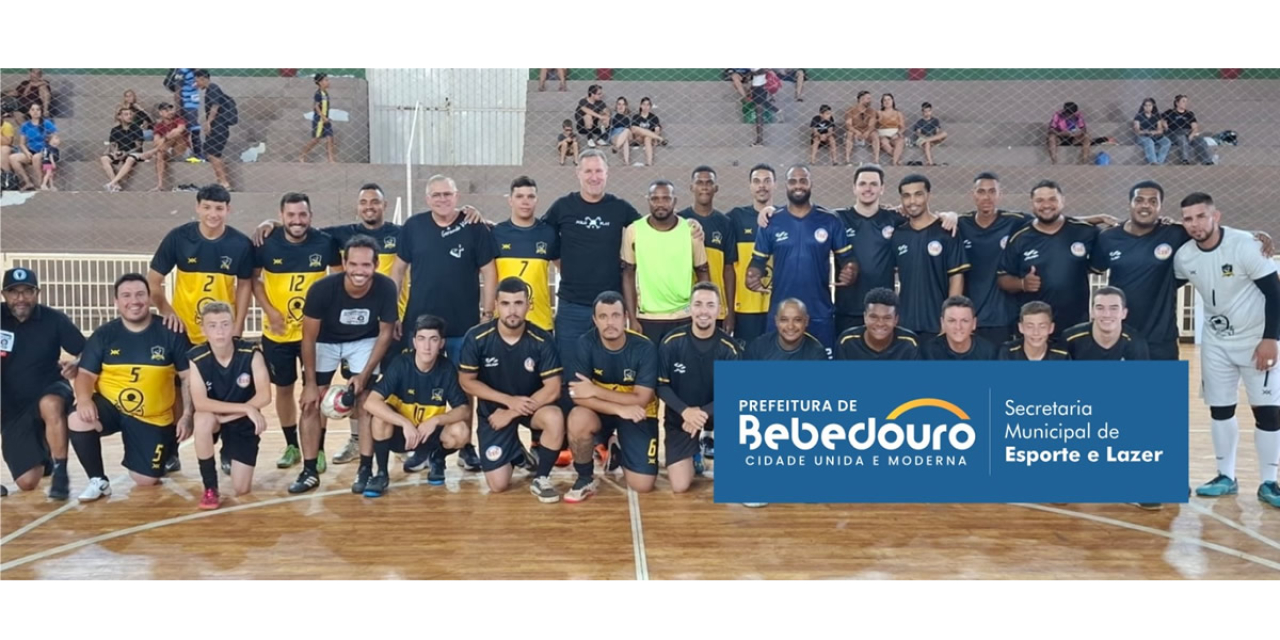 Ginásio Sérgio Baptista Zacarelli recebe abertura da 3ª Copa Reino de Futsal