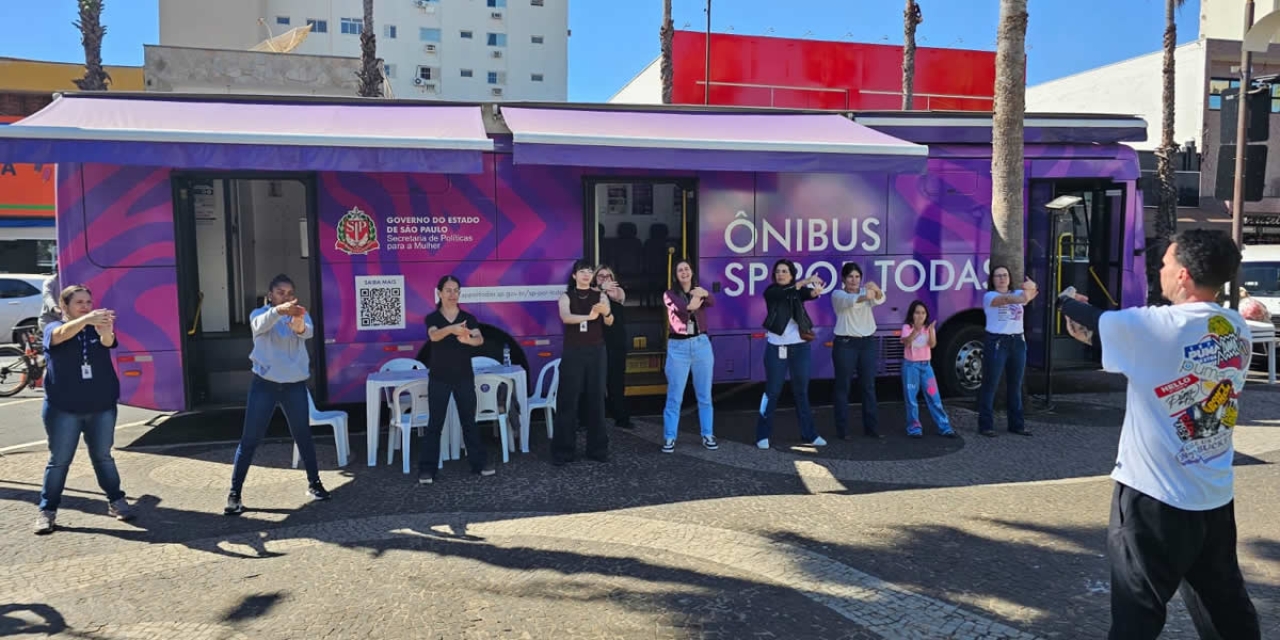 Ônibus itinerante do Movimento Circuito Sertanejo chega a Bebedouro para atendimento às mulheres