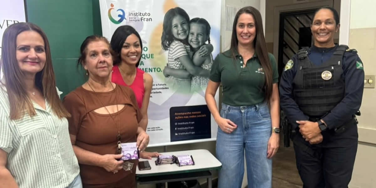 CRAM, Patrulha Maria da Penha e Instituto Fran unem forças em ação do Agosto Lilás