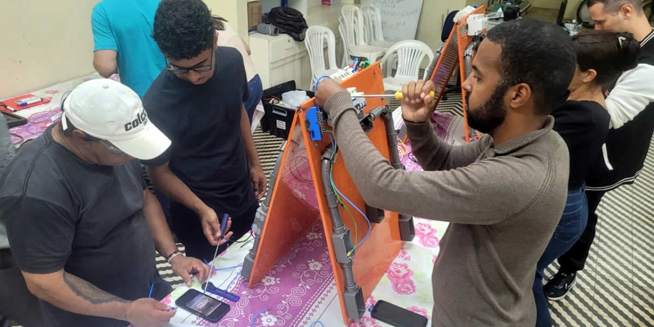 Curso de Eletricista está em andamento no Fundo Social