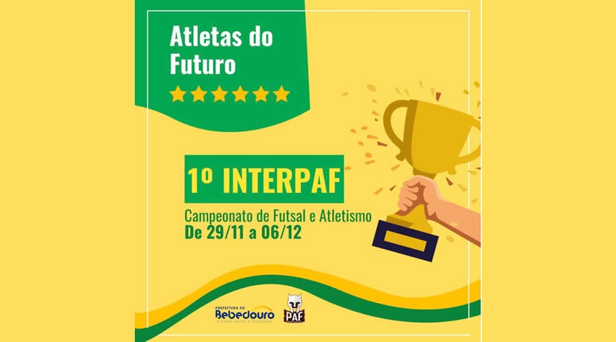 Prefeitura realizará 1ª edição do INTERPAF
