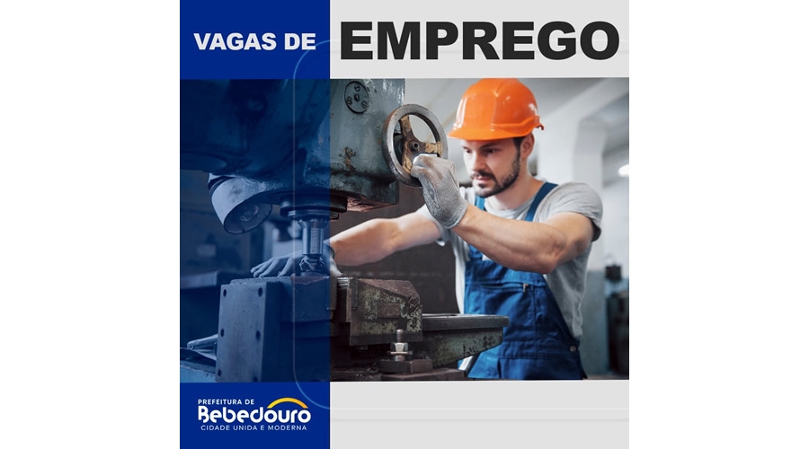 PAT de Bebedouro informa novas vagas de emprego – 09/03