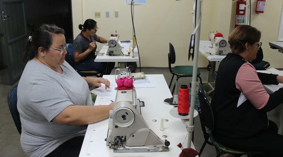 Fundo Social inicia curso de costura