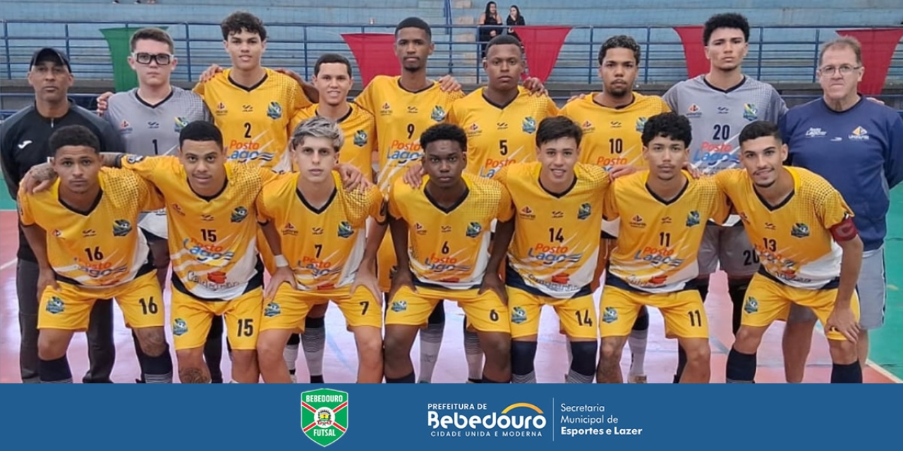 Bebedouro Futsal Sub-21 garante vaga na semifinal da Copa Sul-Minas