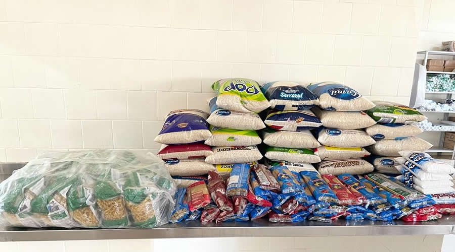 Hospital Municipal recebe doação de alimentos