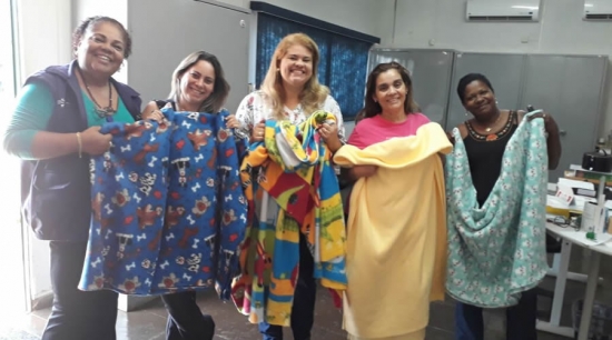 Canil trabalha arrecadação de cobertores para os animais