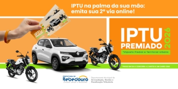 Prefeitura de Bebedouro inicia entrega dos carnês de IPTU e oferece 2ª via online
