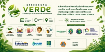 Bebedouro Verde celebra o Dia Mundial do Meio Ambiente com programação especial para toda a família