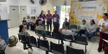 ESF Dr. Petrônio Stamato Reiff realiza sala de espera sobre saúde bucal e Alzheimer
