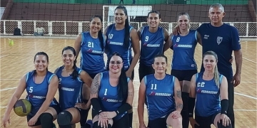 Equipe de vôlei feminino da JC Ferragens conquista o título de campeão na Olimpíada do Trabalhador