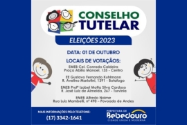 Eleição do Conselho Tutelar acontece dia 1º de outubro