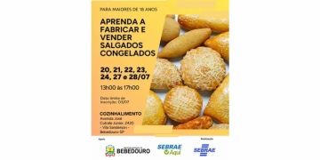 Fundo Social abre inscrições para Curso de Salgados Congelados