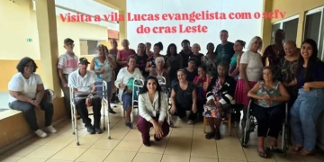 CRAS Leste realiza visita à Vila Lucas Evangelista durante o Mês da Pessoa Idosa