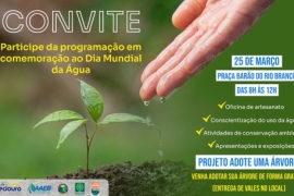 Prefeitura apresentará projeto Adote uma Árvore no sábado (25/03)