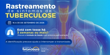 Saúde realiza rastreamento de pessoas com sintomas de tuberculose