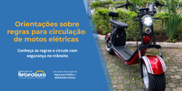 Secretaria de Segurança Pública orienta sobre regras para circulação de motos elétricas