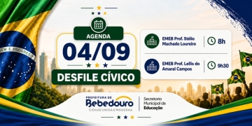 Unidades escolares realizam momentos cívicos em comemoração à Independência do Brasil