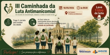 Secretaria de Saúde realiza a III Caminhada da Luta Antimanicomial