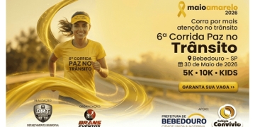 6ª Corrida Paz no Trânsito acontece sábado (30/05)