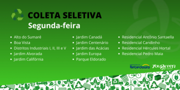 Coleta Seletiva passa a atender mais um setor