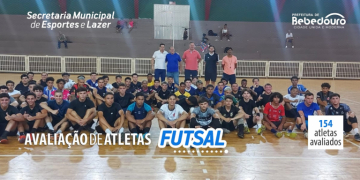 Secretaria de Esportes realiza avaliação de futsal para categorias de base