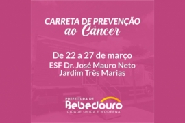 Carreta do Hospital de Amor atenderá no Jardim Três Marias até segunda-feira (27/03)