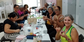 CRAS realizam atividades de artesanato durante a semana