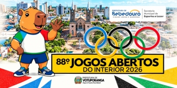 Bebedouro participa dos 88º Jogos Abertos do Interior em Votuporanga