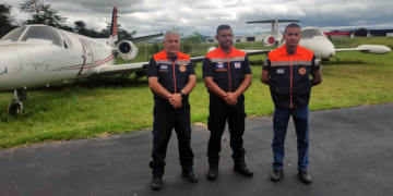 Defesa Civil participa de treinamento sobre desastres aéreos