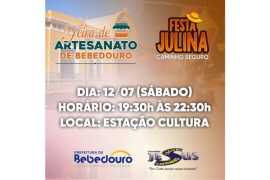 Feira de Artesanato será realizada em clima de festa julina