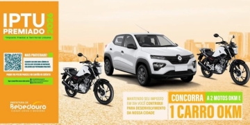 IPTU Premiado 2026: Prefeitura de Bebedouro anuncia ganhador de moto 0 km