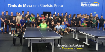 Tênis de Mesa de Bebedouro conquista medalha em Ribeirão Preto