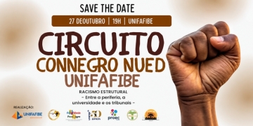OAB Cultural e Circuito CONNEGRO NUED promovem debate sobre racismo estrutural no UNIFAFIBE