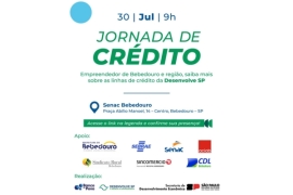 Bebedouro terá a Jornada de Crédito 2025 para empreendedores