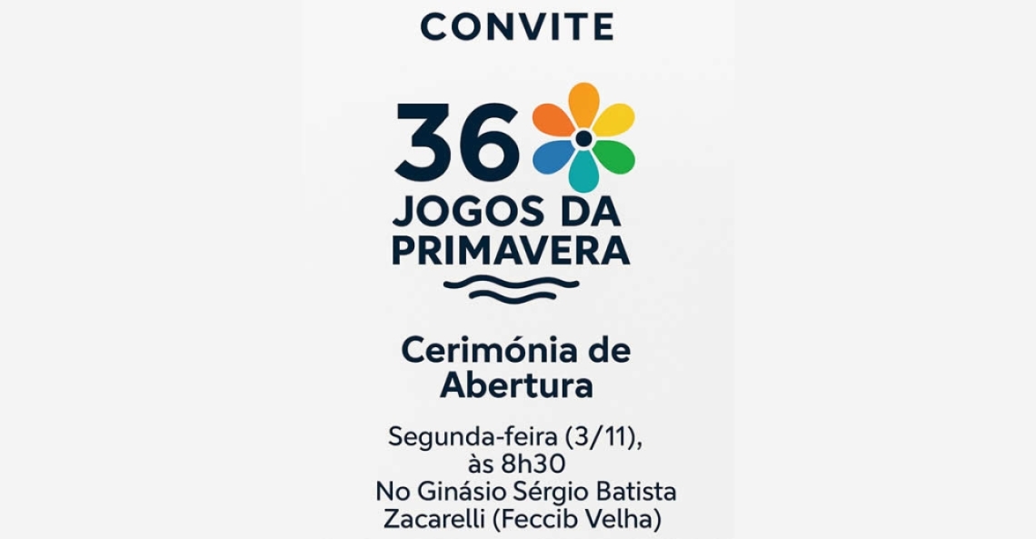 36ª Edição dos Jogos da Primavera tem início em novembro