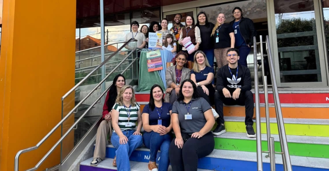 Fundo Social recebe doação do SENAC Bebedouro para a Campanha do Agasalho