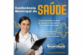 Secretaria Municipal de Saúde realizará Conferência Municipal de Saúde