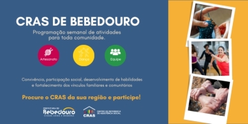 CRAS de Bebedouro têm programação semanal com atividades de convivência e desenvolvimento